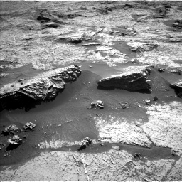 Nasa's Mars rover Curiosity acquired this image using its Left Navigation Camera on Sol 3156, at drive 844, site number 89