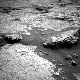 Nasa's Mars rover Curiosity acquired this image using its Left Navigation Camera on Sol 3156, at drive 856, site number 89