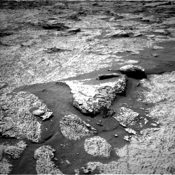 Nasa's Mars rover Curiosity acquired this image using its Left Navigation Camera on Sol 3156, at drive 904, site number 89
