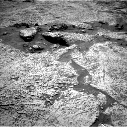 Nasa's Mars rover Curiosity acquired this image using its Left Navigation Camera on Sol 3156, at drive 964, site number 89