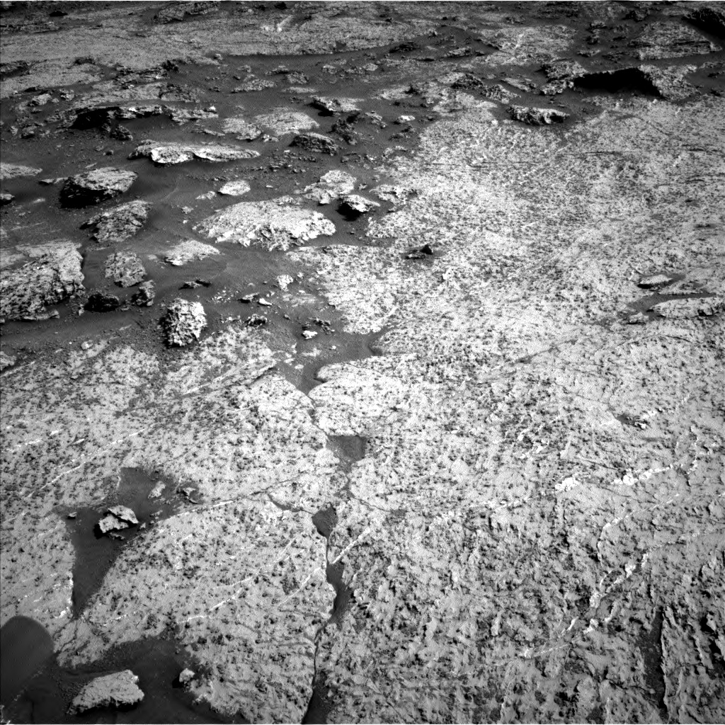 Nasa's Mars rover Curiosity acquired this image using its Left Navigation Camera on Sol 3156, at drive 1030, site number 89