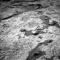 Nasa's Mars rover Curiosity acquired this image using its Left Navigation Camera on Sol 3156, at drive 1066, site number 89