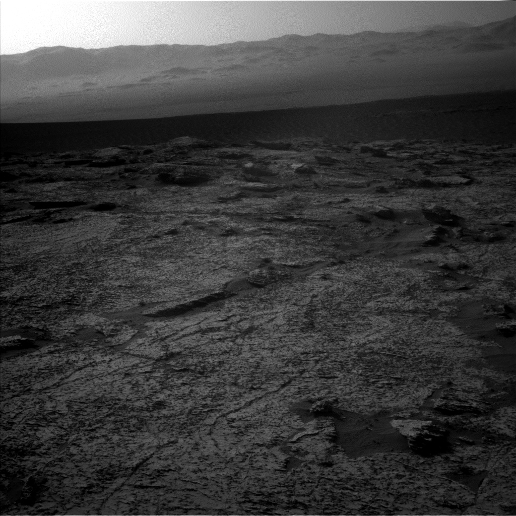 Nasa's Mars rover Curiosity acquired this image using its Left Navigation Camera on Sol 3156, at drive 1082, site number 89