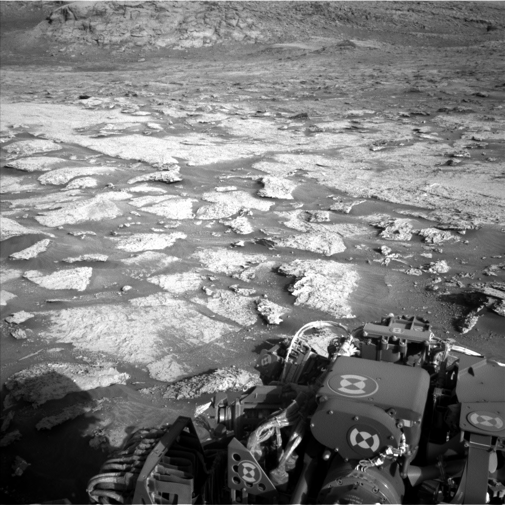 Nasa's Mars rover Curiosity acquired this image using its Left Navigation Camera on Sol 3156, at drive 1082, site number 89
