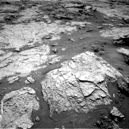 Nasa's Mars rover Curiosity acquired this image using its Right Navigation Camera on Sol 3156, at drive 808, site number 89