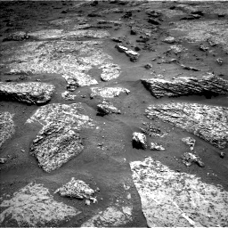 Nasa's Mars rover Curiosity acquired this image using its Left Navigation Camera on Sol 3158, at drive 1136, site number 89