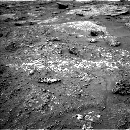 Nasa's Mars rover Curiosity acquired this image using its Left Navigation Camera on Sol 3158, at drive 1322, site number 89