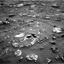 Nasa's Mars rover Curiosity acquired this image using its Left Navigation Camera on Sol 3158, at drive 1358, site number 89