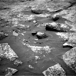 Nasa's Mars rover Curiosity acquired this image using its Right Navigation Camera on Sol 3158, at drive 1148, site number 89