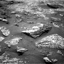 Nasa's Mars rover Curiosity acquired this image using its Right Navigation Camera on Sol 3158, at drive 1166, site number 89