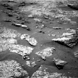 Nasa's Mars rover Curiosity acquired this image using its Right Navigation Camera on Sol 3158, at drive 1172, site number 89