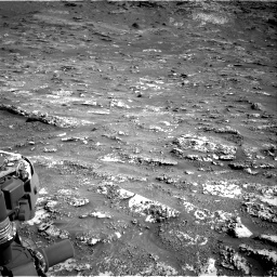 Nasa's Mars rover Curiosity acquired this image using its Right Navigation Camera on Sol 3158, at drive 1322, site number 89