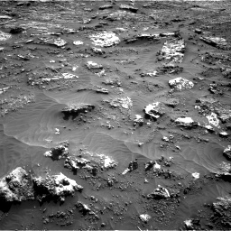Nasa's Mars rover Curiosity acquired this image using its Right Navigation Camera on Sol 3158, at drive 1382, site number 89