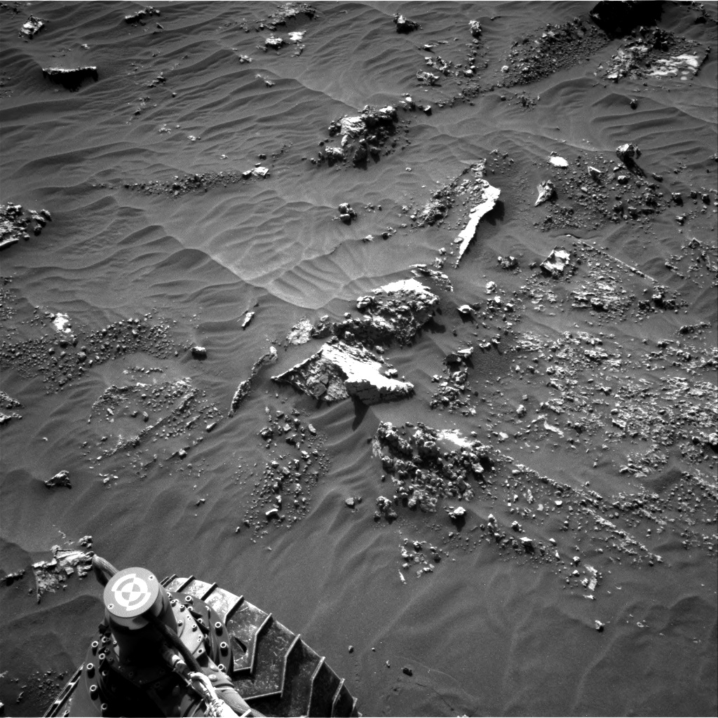 Nasa's Mars rover Curiosity acquired this image using its Right Navigation Camera on Sol 3158, at drive 1466, site number 89