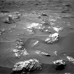 Nasa's Mars rover Curiosity acquired this image using its Left Navigation Camera on Sol 3161, at drive 1658, site number 89