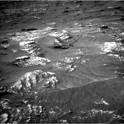 Nasa's Mars rover Curiosity acquired this image using its Left Navigation Camera on Sol 3161, at drive 1682, site number 89