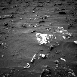 Nasa's Mars rover Curiosity acquired this image using its Right Navigation Camera on Sol 3161, at drive 1586, site number 89