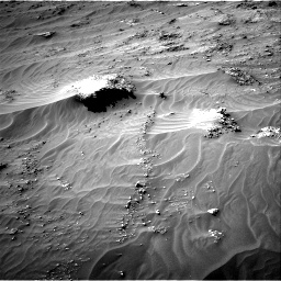 Nasa's Mars rover Curiosity acquired this image using its Right Navigation Camera on Sol 3161, at drive 1802, site number 89