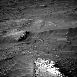 Nasa's Mars rover Curiosity acquired this image using its Right Navigation Camera on Sol 3161, at drive 1826, site number 89