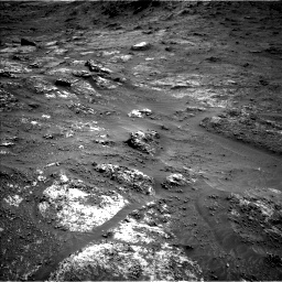 Nasa's Mars rover Curiosity acquired this image using its Left Navigation Camera on Sol 3163, at drive 1892, site number 89