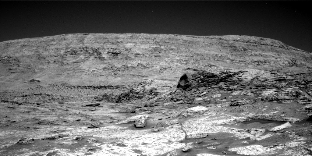 Nasa's Mars rover Curiosity acquired this image using its Right Navigation Camera on Sol 3163, at drive 1974, site number 89
