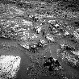 Nasa's Mars rover Curiosity acquired this image using its Right Navigation Camera on Sol 3165, at drive 1992, site number 89