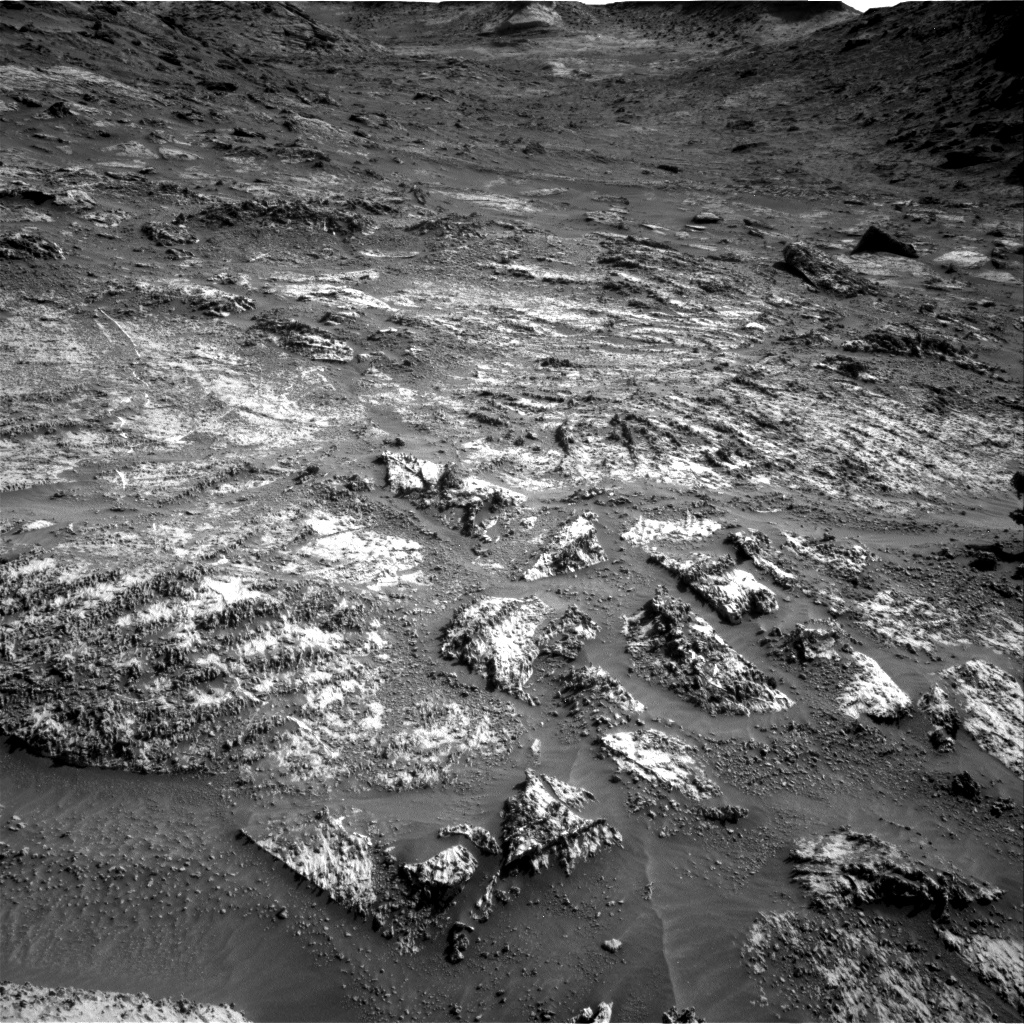 Nasa's Mars rover Curiosity acquired this image using its Right Navigation Camera on Sol 3165, at drive 1992, site number 89