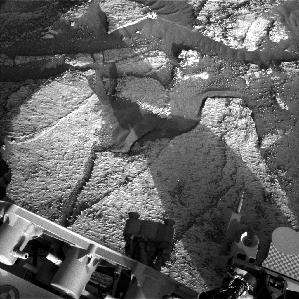 Nasa's Mars rover Curiosity acquired this image using its Left Navigation Camera on Sol 3167, at drive 1992, site number 89