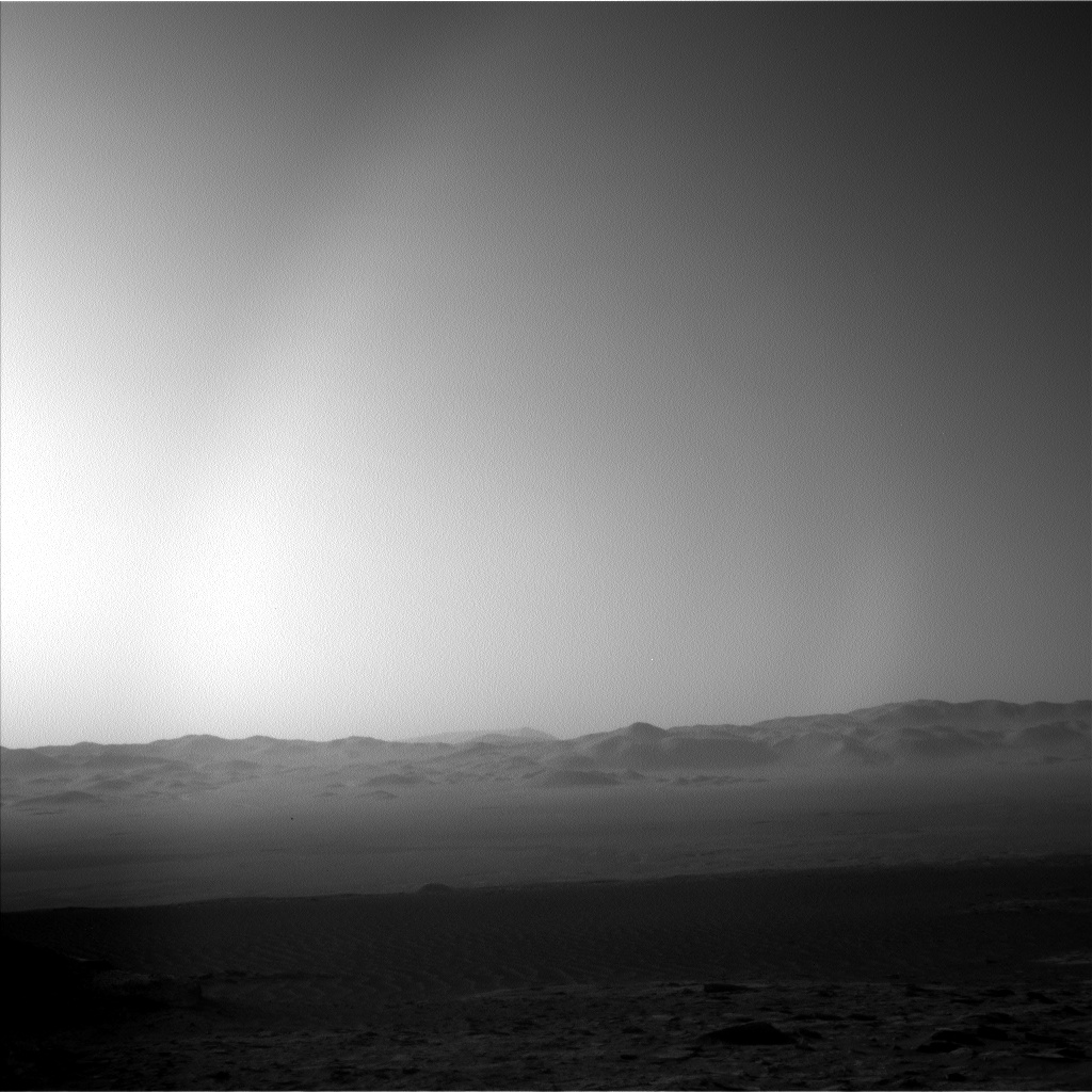 Nasa's Mars rover Curiosity acquired this image using its Left Navigation Camera on Sol 3183, at drive 2034, site number 89