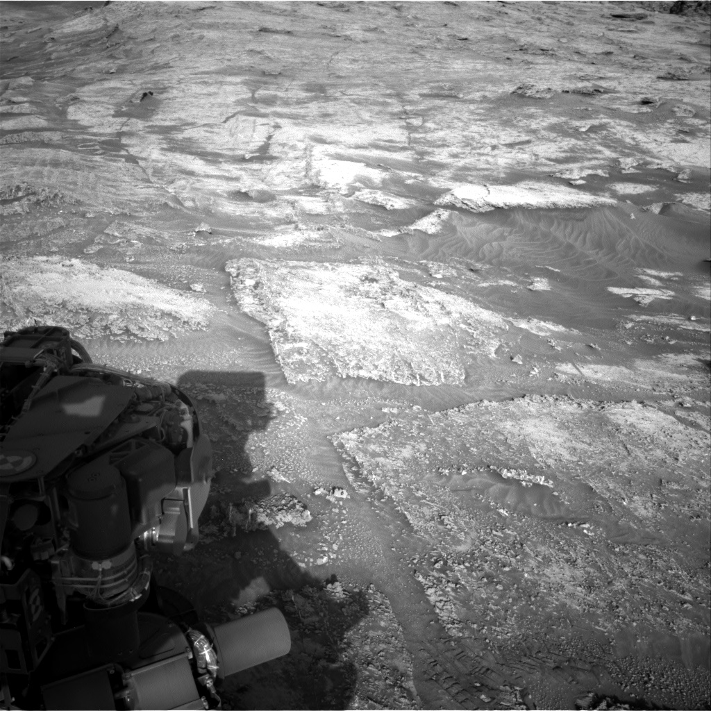 Nasa's Mars rover Curiosity acquired this image using its Right Navigation Camera on Sol 3183, at drive 2034, site number 89