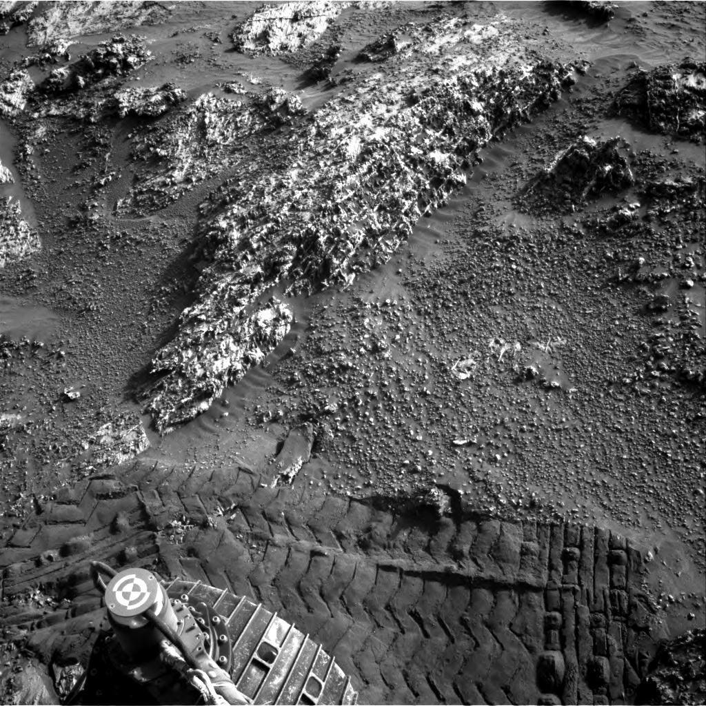 Nasa's Mars rover Curiosity acquired this image using its Right Navigation Camera on Sol 3183, at drive 2034, site number 89