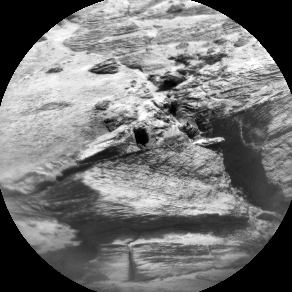 Nasa's Mars rover Curiosity acquired this image using its Chemistry & Camera (ChemCam) on Sol 3183, at drive 1992, site number 89