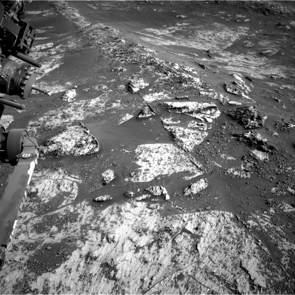 Nasa's Mars rover Curiosity acquired this image using its Right Navigation Camera on Sol 3187, at drive 2380, site number 89