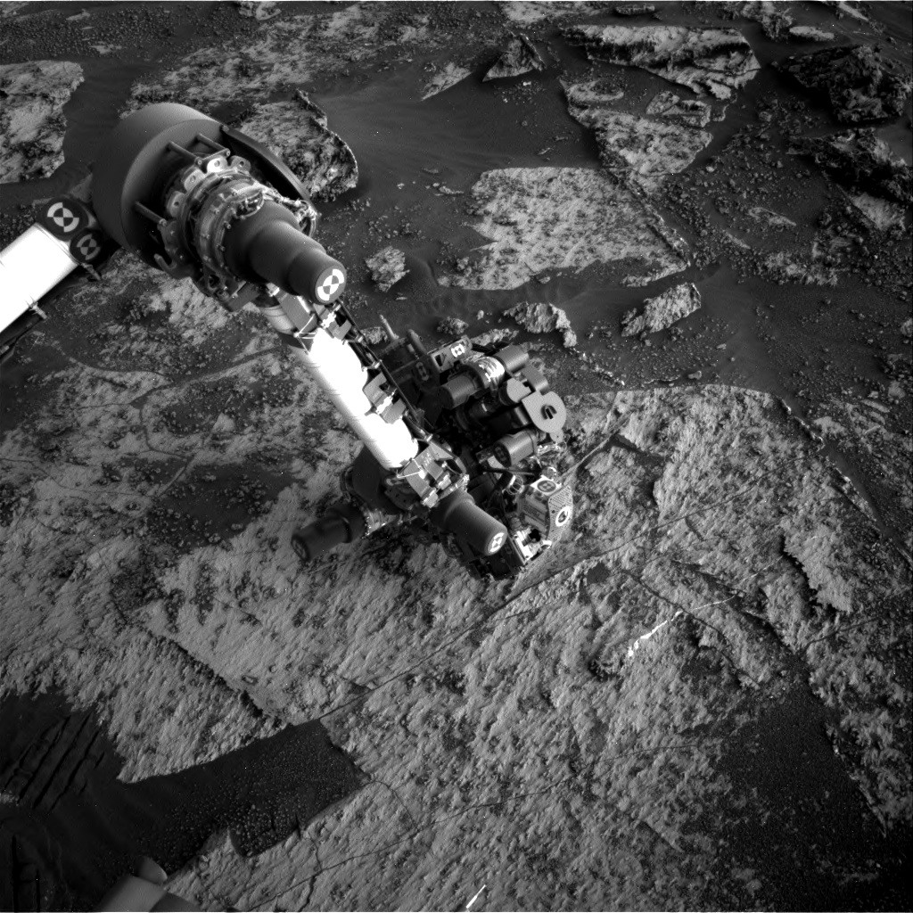 Nasa's Mars rover Curiosity acquired this image using its Right Navigation Camera on Sol 3187, at drive 2380, site number 89