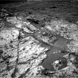 Nasa's Mars rover Curiosity acquired this image using its Left Navigation Camera on Sol 3188, at drive 2416, site number 89