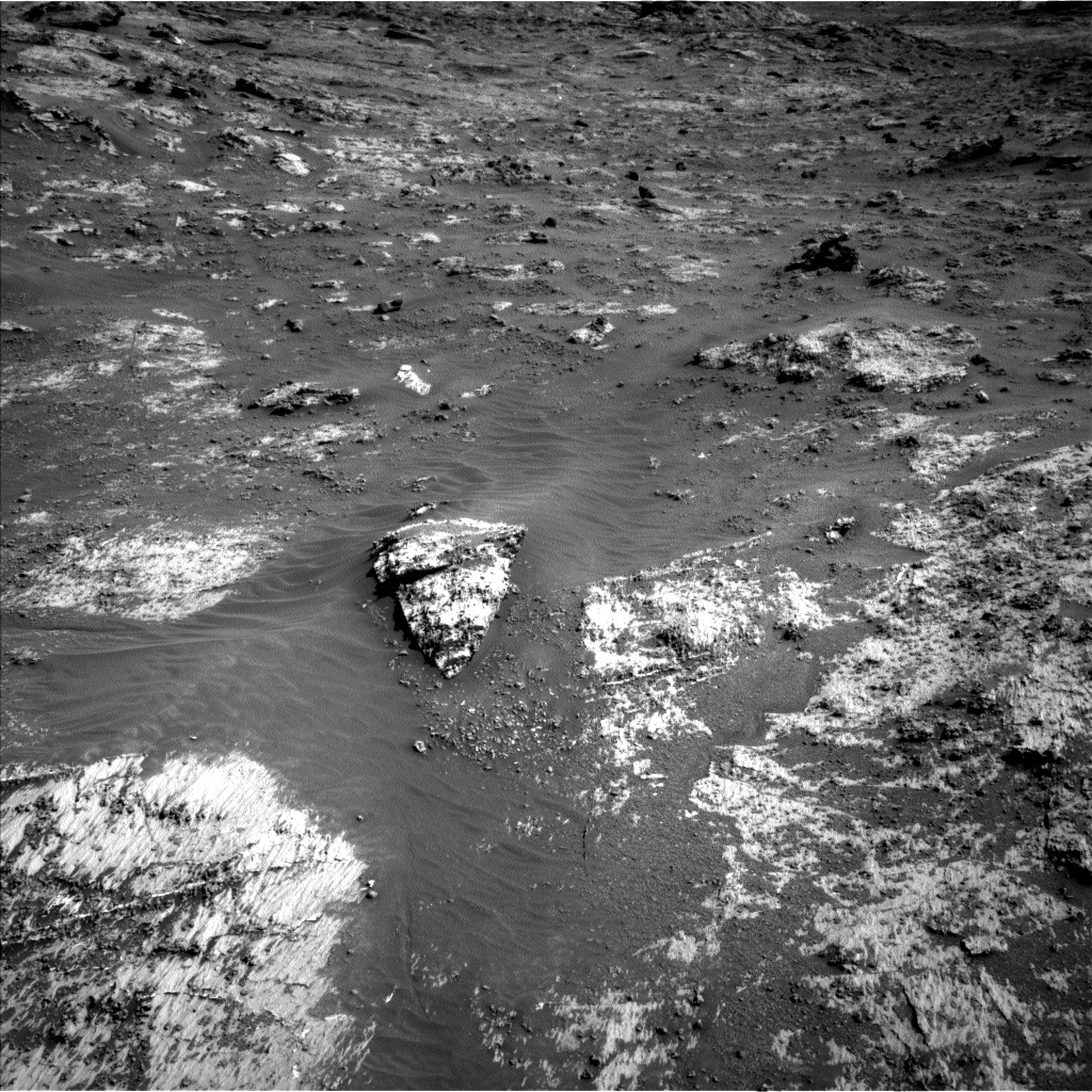 Nasa's Mars rover Curiosity acquired this image using its Left Navigation Camera on Sol 3188, at drive 2638, site number 89