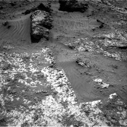 Nasa's Mars rover Curiosity acquired this image using its Right Navigation Camera on Sol 3188, at drive 2464, site number 89