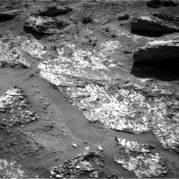 Nasa's Mars rover Curiosity acquired this image using its Right Navigation Camera on Sol 3188, at drive 2506, site number 89
