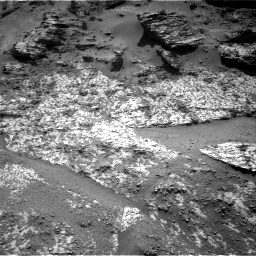 Nasa's Mars rover Curiosity acquired this image using its Right Navigation Camera on Sol 3188, at drive 2530, site number 89