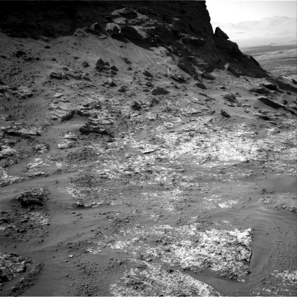 Nasa's Mars rover Curiosity acquired this image using its Right Navigation Camera on Sol 3188, at drive 2638, site number 89