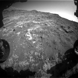 Nasa's Mars rover Curiosity acquired this image using its Front Hazard Avoidance Camera (Front Hazcam) on Sol 3190, at drive 2770, site number 89