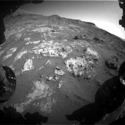 Nasa's Mars rover Curiosity acquired this image using its Front Hazard Avoidance Camera (Front Hazcam) on Sol 3190, at drive 2788, site number 89