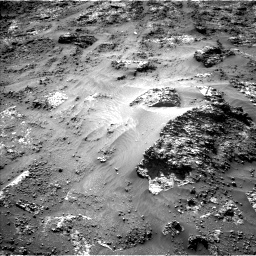 Nasa's Mars rover Curiosity acquired this image using its Left Navigation Camera on Sol 3190, at drive 2638, site number 89