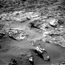 Nasa's Mars rover Curiosity acquired this image using its Left Navigation Camera on Sol 3190, at drive 2740, site number 89