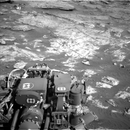 Nasa's Mars rover Curiosity acquired this image using its Left Navigation Camera on Sol 3190, at drive 2782, site number 89