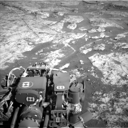 Nasa's Mars rover Curiosity acquired this image using its Left Navigation Camera on Sol 3190, at drive 2794, site number 89