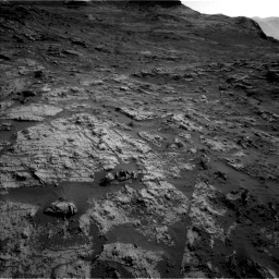 Nasa's Mars rover Curiosity acquired this image using its Left Navigation Camera on Sol 3190, at drive 2800, site number 89