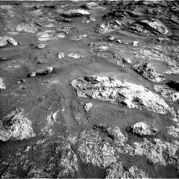 Nasa's Mars rover Curiosity acquired this image using its Left Navigation Camera on Sol 3190, at drive 2836, site number 89