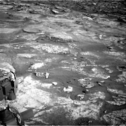 Nasa's Mars rover Curiosity acquired this image using its Right Navigation Camera on Sol 3190, at drive 2812, site number 89