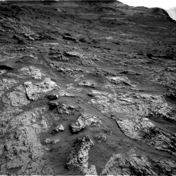 Nasa's Mars rover Curiosity acquired this image using its Right Navigation Camera on Sol 3190, at drive 2824, site number 89